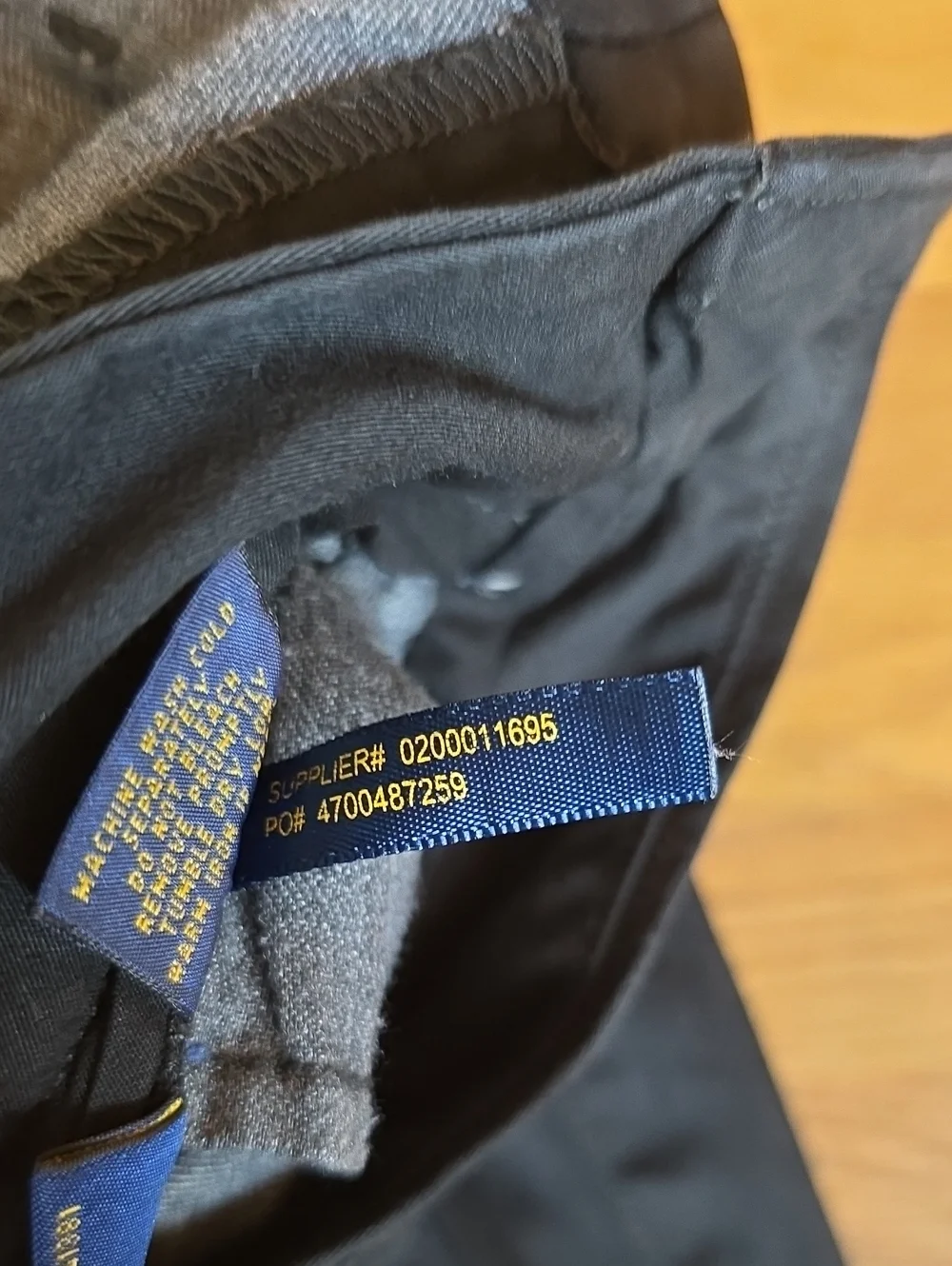 Polo Ralph Lauren MIL-J-4883A Cargo Pants Black Tapered Fit Cuffed 40